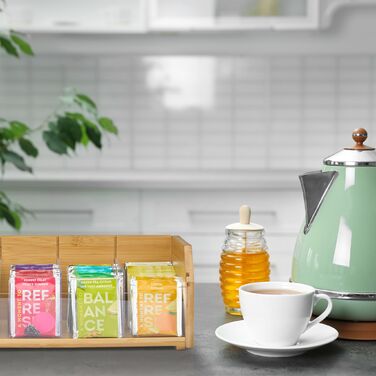 Організатор для одягу Relaxdays з 4 відділеннями, бамбук