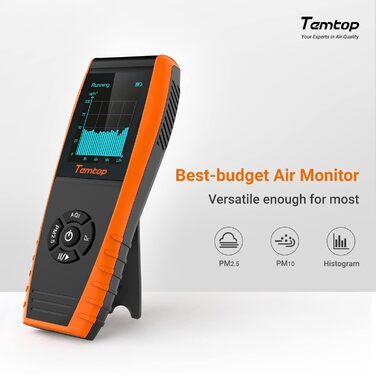 Вимірювач якості повітря Temtop LKC-1000S+ (Формальдегід, TVOC, PM2.5, PM10)