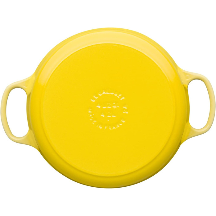 Le Creuset Signature Чавунна сковорода з кришкою, 24 см, 4.2 л, Citrus