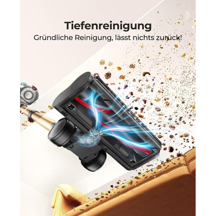 Бездротовий акумуляторний пилосос Fieety 8-в-1: потужне всмоктування 50kPa, 600W, 65 хвилин роботи, 1.6L, без мішка, для дому та авто, з турбощіткою та базою для зарядки. Ідеально для видалення шерсті тварин, килимів та твердих поверхонь.