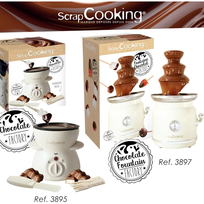Шоколадний фонтан ScrapCooking 3897, пластик