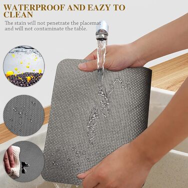 Набори серветок на стіл, 6 шт., чорні, миючі, підставки під тарілки, серветки для дітей, осінні, шкіряні, підставки під тарілки