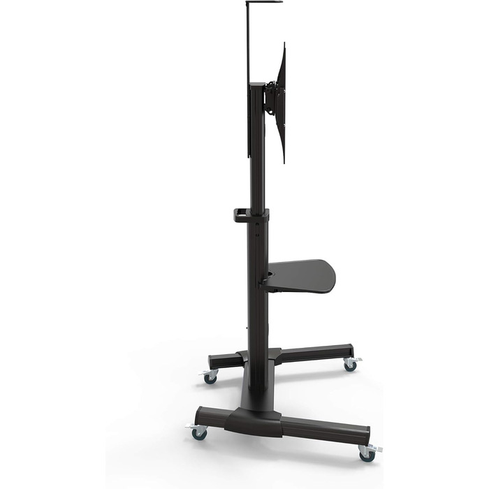 Підставка для телевізора Conecto TV Stand з роликами, регульована по висоті, поворотна, 37-70 дюймів, чорна, модель LM-FS02G
