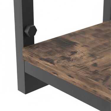 Поличка на стіну Relaxdays в індустріальному стилі