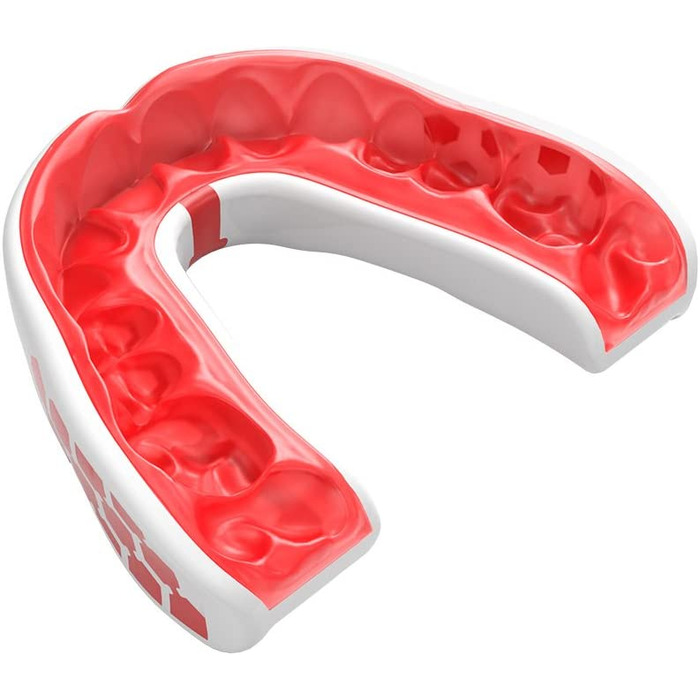 Шок Доктор Унісекс-гель Макс для дорослих для захисту рота (для дорослих, червоний)