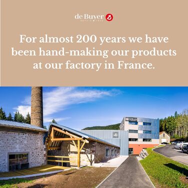 Кришка для каструль De Buyer з нержавіючої сталі з чавунною ручкою, 16 см, срібляста (3709.16N)