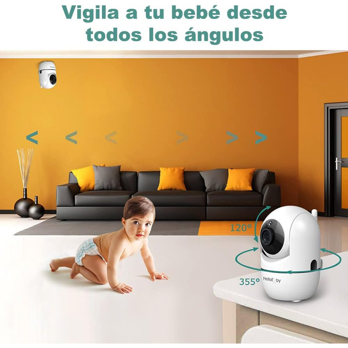 Радіоняня HelloBaby з камерою, 3.2