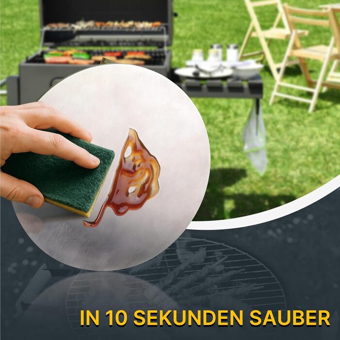 Пресс для смаження бургера з нержавіючої сталі, 17 см, 1000 г, Burger Smasher, Fleischbeschwerer для стейків