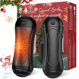 Електричний грілка для рук FANDLISS 6000 mAh, 2 шт. - багаторазовий, з USB зарядкою, для кемпінгу, на відкритий простір, на подарунок, чорний