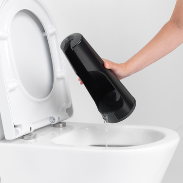 Йоржик туалетний з підставкою Brabantia ReNew–Toileting чорний (108587), Чорний
