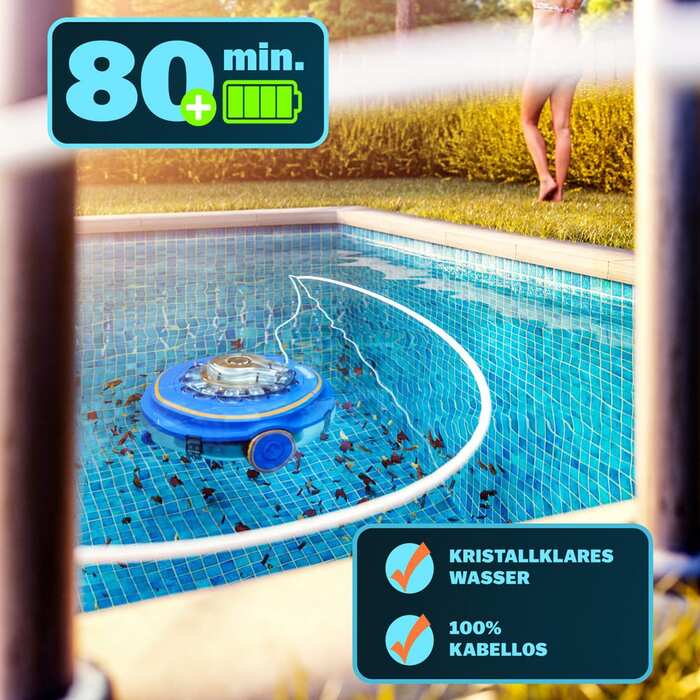 Робот для басейну Poolboy600 Blue Wireless