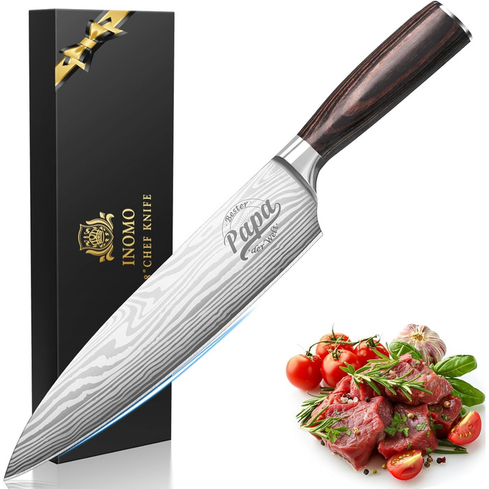 Набір кухонних ножів для чоловіків: подарунок тато, подарунок на День батька, Новий Рік, Різдво