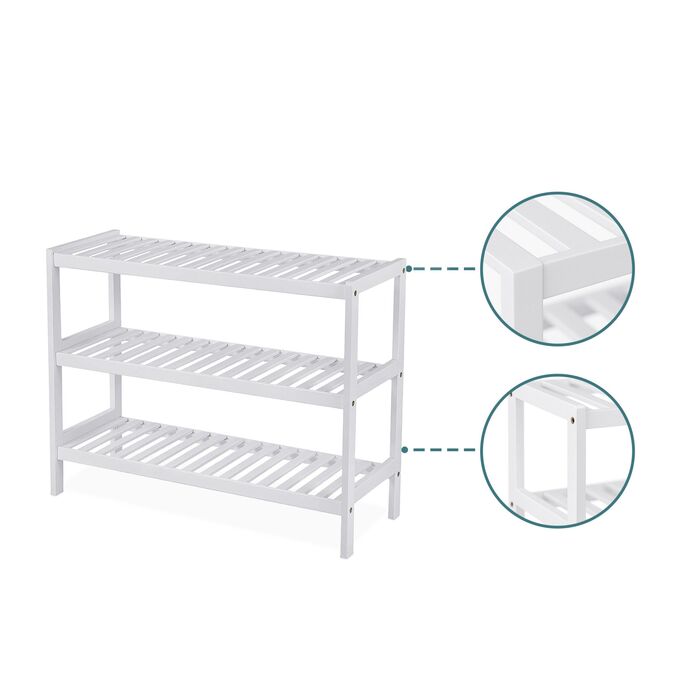 Стелаж для взуття Relaxdays з бамбука