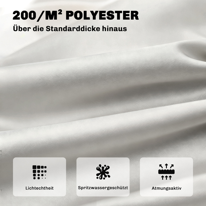 Набір подушок для лавки на 3 особи, 150x98x8 см, з зав'язками, подушки для садово-патіо меблів, гойдалки Голлівуд, світло-сірий