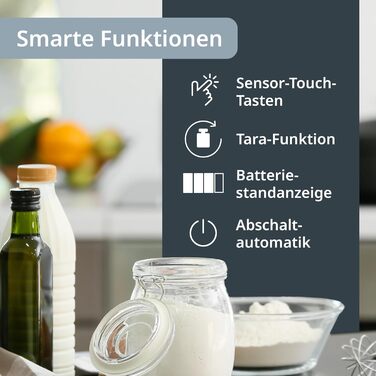 Кухонні ваги ADE з великою платформою 26x31 см, до 15 кг | Ідеально для випічки, пакування та м'яса