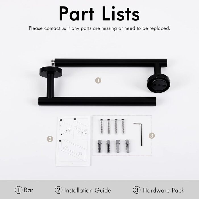 Тримач для рушників KES, стійка для рушників, нержавіюча сталь SUS304, настінний, органайзер, 70 см, шліфований, A2000S70B-2