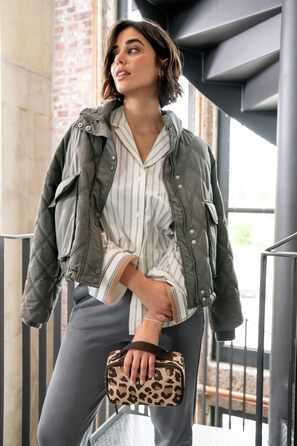 Термосумка Reisenthel Thermocase Leo Macchiato – Компактна сумка-холодильник для косметики, ліків, перекусів та іншого – З водовідштовхувального матеріалу