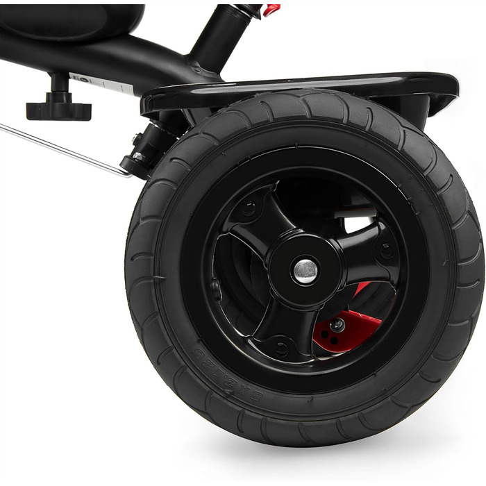 Триколісний велосипед HyperMotion з ручкою для батьків 3-в-1, сірий - для дітей від 1 до 4 років (до 20 кг)