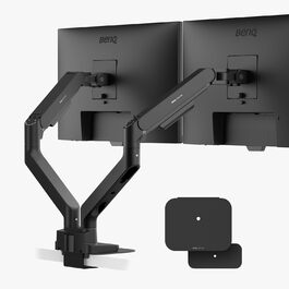 Кріплення для монітора BenQ BSH01 Ergo – настінне кріплення для монітора до 45 дюймів, 20 кг, стабільна конструкція, VESA 75x75/100x100mm, чорний
