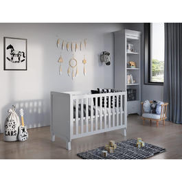 Дитяче ліжко-приліжкове Love For Sleep Francis 120x60 з матрацом Aloe Vera, з дерева
