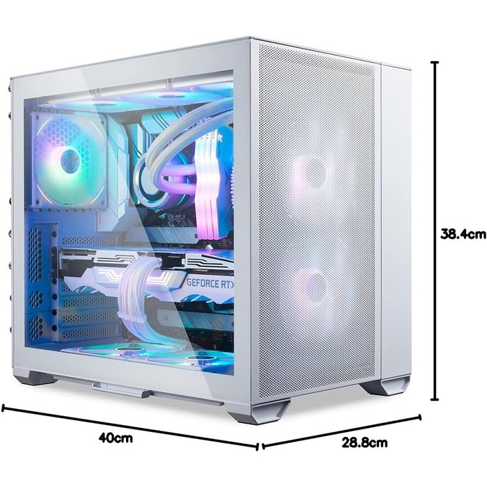 Ігровий корпус Lian Li O11 AIR Mini White Mini Tower, білий