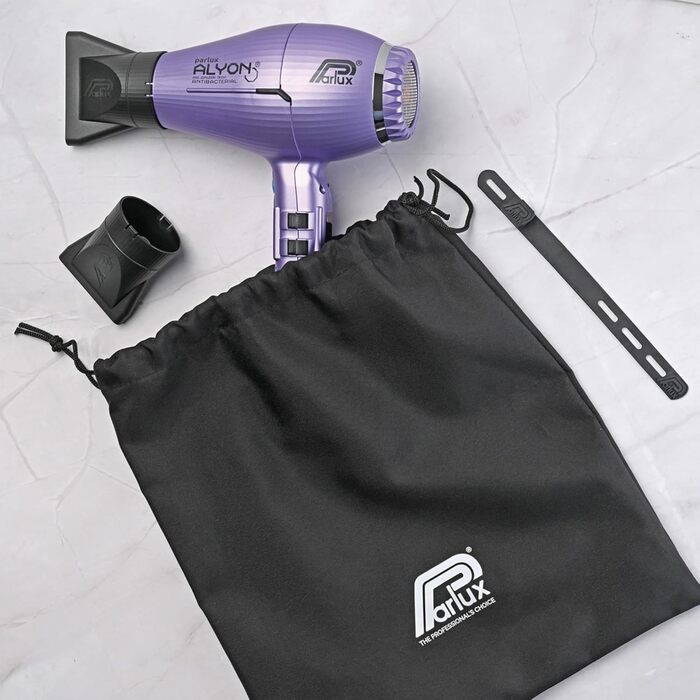 Фен Parlux Alyon Special Edition: професійний, з іонізацією, Made in Italy, фіолетовий матовий