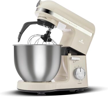 Кухонний комбайн Karaca Mastermaid Chef Pro: міксер, подрібнювач, 1500W, 5 л, Soft Cream