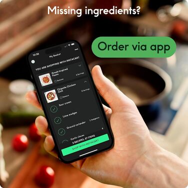 Chef iQ Smart Thermometer Add-on (2023) - Bluetooth/WiFi, для контролю 2 продуктів, сумісний з Hub