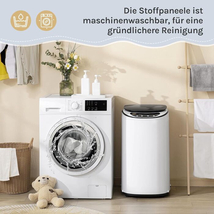 Бортик для ліжка WOLTU 150 см, захисний бортик для дітей та немовлят, регульована висота 69-87 см, тканина Оксфорд, металевий каркас, світло-сірий