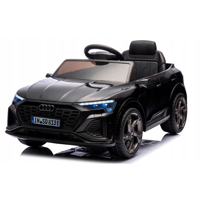 Дитячий електромобіль Audi SQ8 чорний — автомобіль на акумуляторі для дітей