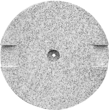 Підставка для парасольки Anndora Granit 25 кг, підставка для балкона, діаметр стійок до 48 мм (світло-сірий круглий конус)