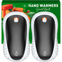 Електричні грілки для рук FANDLISS, 2 шт. - портативні, акумуляторні, 6000mAh, 3 режими нагріву, швидкий нагрів, ідеальний подарунок для спорту та зими