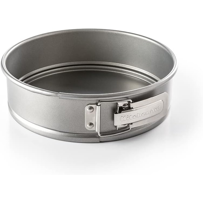 Набір форм для випічки KitchenAid з алюмінізованої сталі, 20см та 24см, антипригарне покриття, для духовки, миється в посудомийній машині, сірий