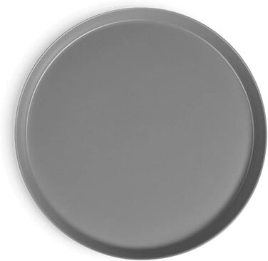 Набір посуду 16 шт. Sweet Scandi, Набір білого посуду на 4 персони в новій кістяній кераміці, скандинавський дизайн, матовий (антрацит, набір з 2 тарілок)