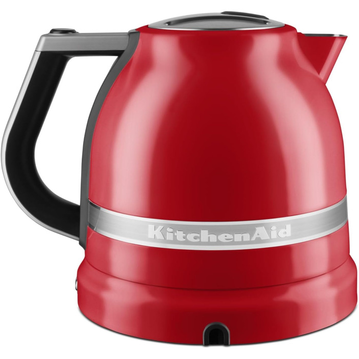 Електричний чайник KitchenAid з регулюванням температури 50-100°C, 1.5L, з фільтром від накипу, нержавіюча сталь (імперський червоний)