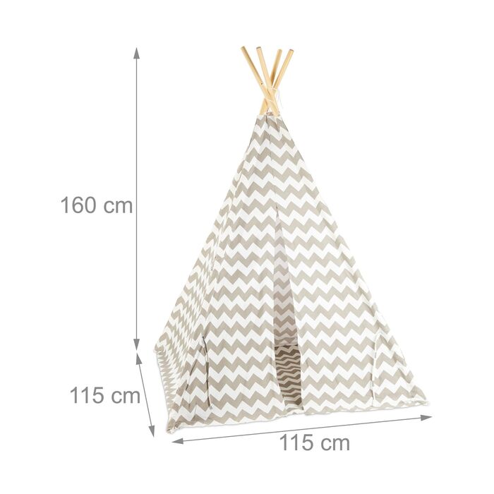 Намет Relaxdays Tipi для дітей