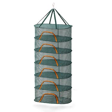 Relaxdays Складане сушильне мереживо овальної форми