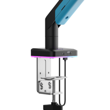 Настільне кріплення для монітора Anda Seat Stealth Pro II RGB 17’’-42’’ Blue