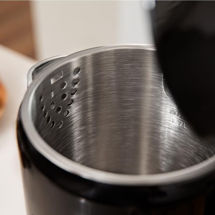 Електричний чайник Cecotec Thermosense 500 Touch: 1,7 л, 2200 Вт, нержавіюча сталь, 5 температурних режимів, сенсорне управління, поворотний на 360°, Cool Touch, автоматичне відключення, функція підтримання тепла