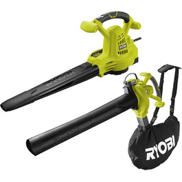 Електричний повітродув/самохідний збирач листя RYOBI RBV3000CESV | 3000 Вт | 2 в 1