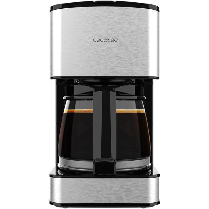 Кавомашина Cecotec Coffee 56 Heat: 1.3л, 12 чашок, LCD, нержавіюча сталь, програмування, захист від крапель, автоматичне відключення
