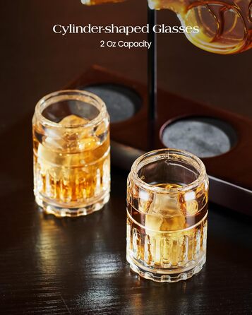 Набір для віскі з келихами: подарунок для чоловіка, батька, колеги. Стильний декантер та келихи для дому та бару