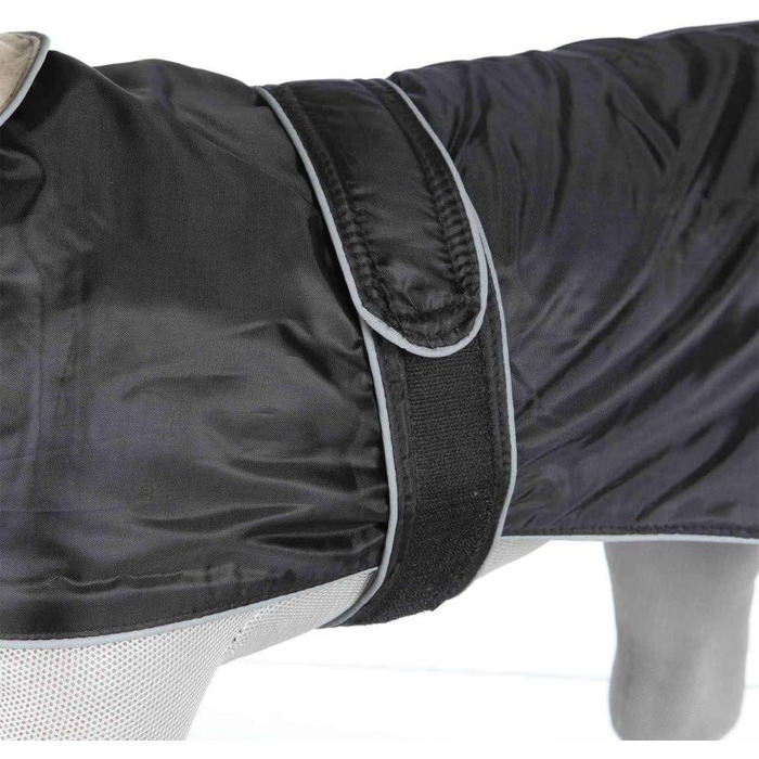 Пальто для собак TRIXIE Орлеан, водовідштовхувальне, чорне, 40 см (S)