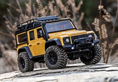 Traxxas TRX-4M Land Rover Defender Sand 1/18 RC Автомобіль з Акумулятором та Зарядним Пристроєм - 97054-1-TAN