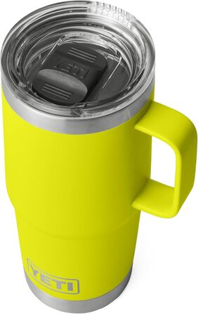 Термос YETI Rambler з кришкою Stronghold, 591 мл (Firefly Yellow)