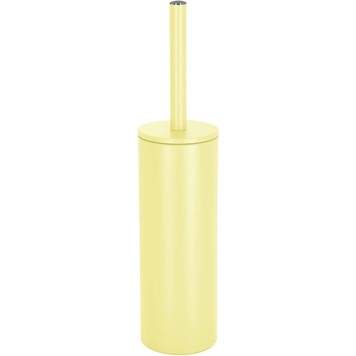 Щітка для унітазу Spirella, щітка для унітазу, щітка для унітазу 'Akira з гігієнічним контейнером, матова (жовта)