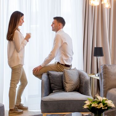 Relaxdays Кришталева Настільна Лампа з Шовковим Плафоном