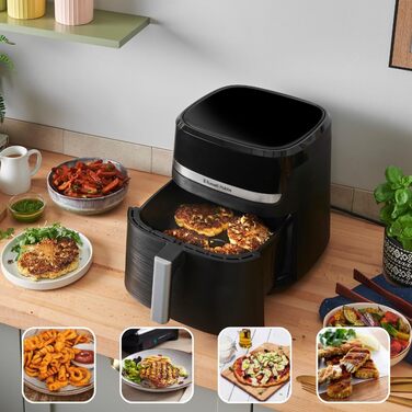 Фритюрниця Russell Hobbs SatisFry XXL 8.3л Rapid AirFryer з Rapid Air, 9 програм, сенсорний екран, гриль, піч, без олії, для піци 26см