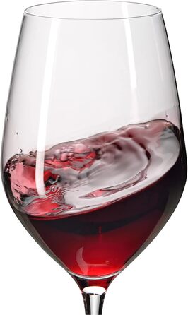 Бокали для білого вина WMF Easy Plus 6 шт, 390 мл, кришталь, прозорі, для посудомийної машини