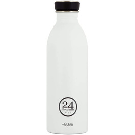 Пляшка для пиття (1000 мл, білий лід), 24bottles Urban